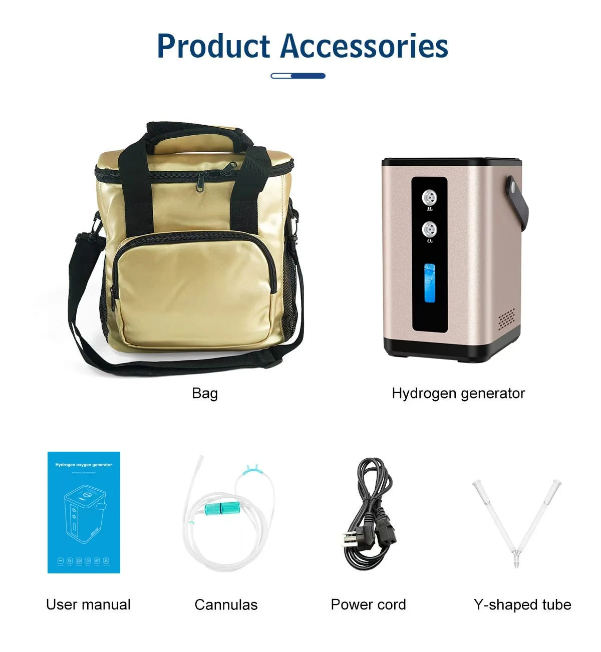 Portable Hydrogen Inhalation Machine 450ml/min Oxyhydrogen Generator High Purity H2 Inhaler Molecular Hydrogen Device SUYZEKO