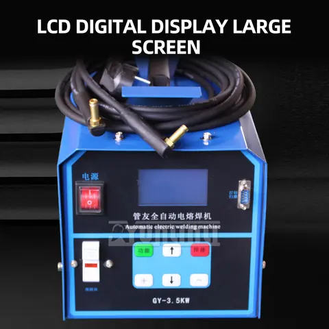 3.5kw 20-315mm Pe Pipe Butt Welding Machine Electric Fusion Welding Machine Gas Pipeline Steel Skeleton Pipe Hot Melt Machine