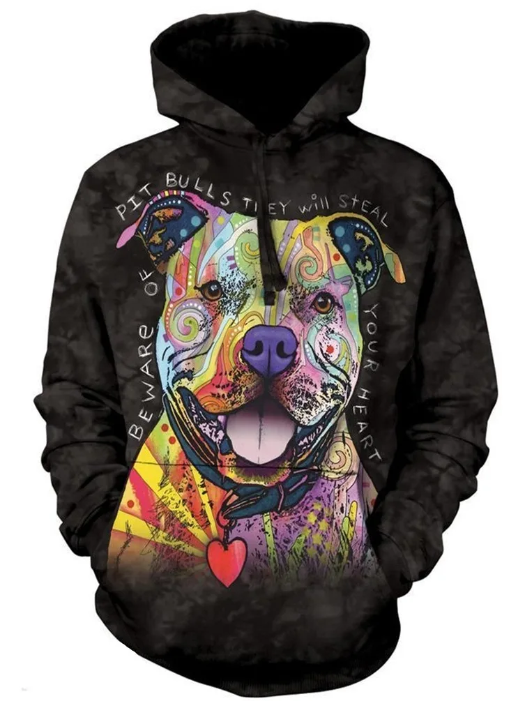 

Мужская толстовка с контрастным цветным цифровым принтом, повседневная, из полиэстера, с длинными рукавами, с капюшоном, в уличном стиле, для осени