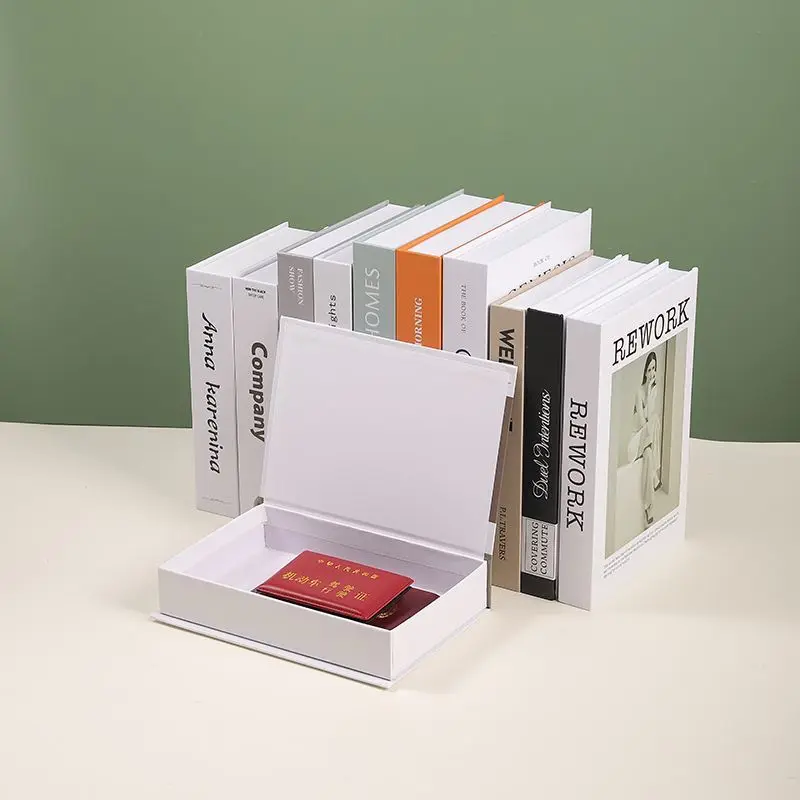 Creative Hidden Safe Can Be Opened, Simulation Book Storage Box, Magnetic Book Decoration Ornament, Prop Tool