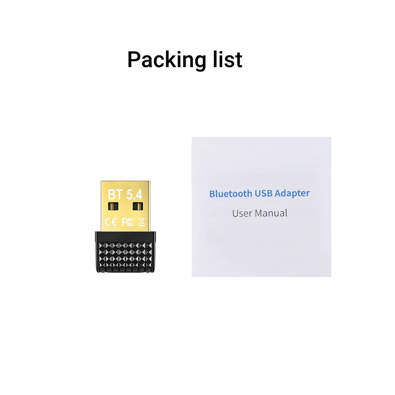 USB بلوتوث 5.4 محول الارسال بلوتوث استقبال الصوت بلوتوث دونغل محول USB لاسلكي للكمبيوتر الكمبيوتر المحمول,USB Bluetooth 5.4 Adapter Transmitter Bluetooth Receiver Audio Bluetooth Dongle Wireless USB Adapter for Compute #6