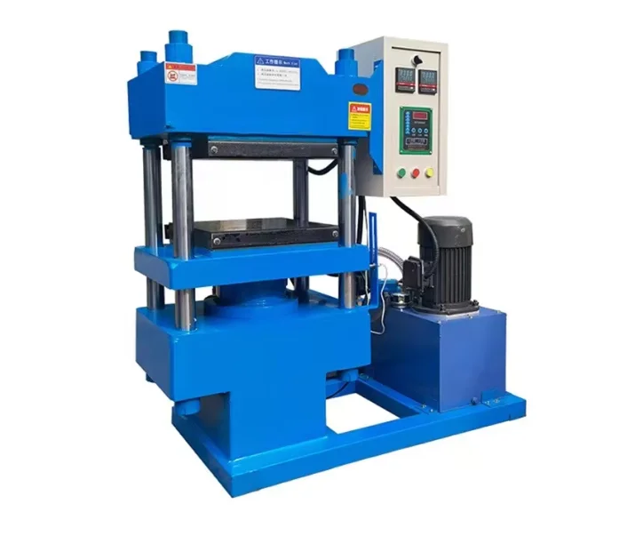 Four-column rubber vulcanizing press, hydraulic hot press, for grinding wheels and flat rubber forming