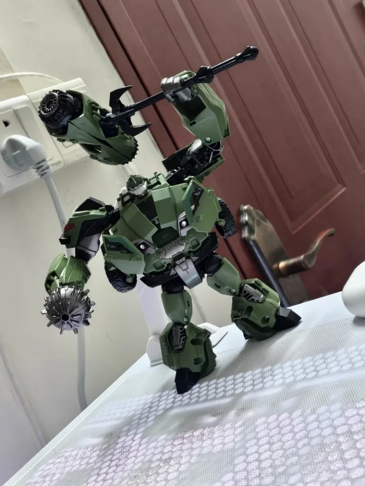 Nuovi giocattoli di trasformazione Apache TFP Leader PVC di alta qualità 18CM Colore originale Modelli di personaggi sonici scuri Regali per hobby