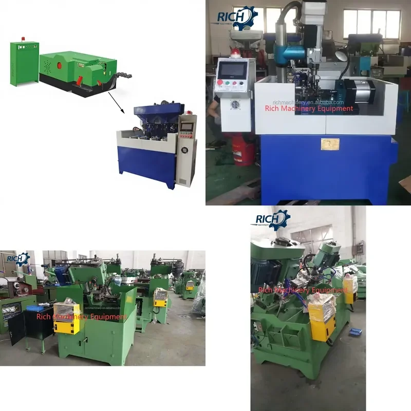 [2026] Rich New Design Fast Speed Thread Tapping Machine Flange Hex Nut High Quality Gearbox Motor Gear 220V/380V Factory