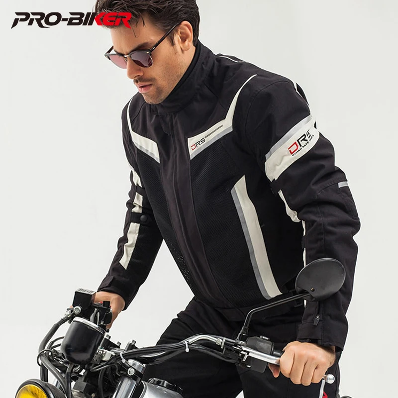 

Men's Motorcycle Jacket Breathable Racing Wear Commuter Cycling Wear Summer Racing Wear Net Clothing Fall Resistant Wear