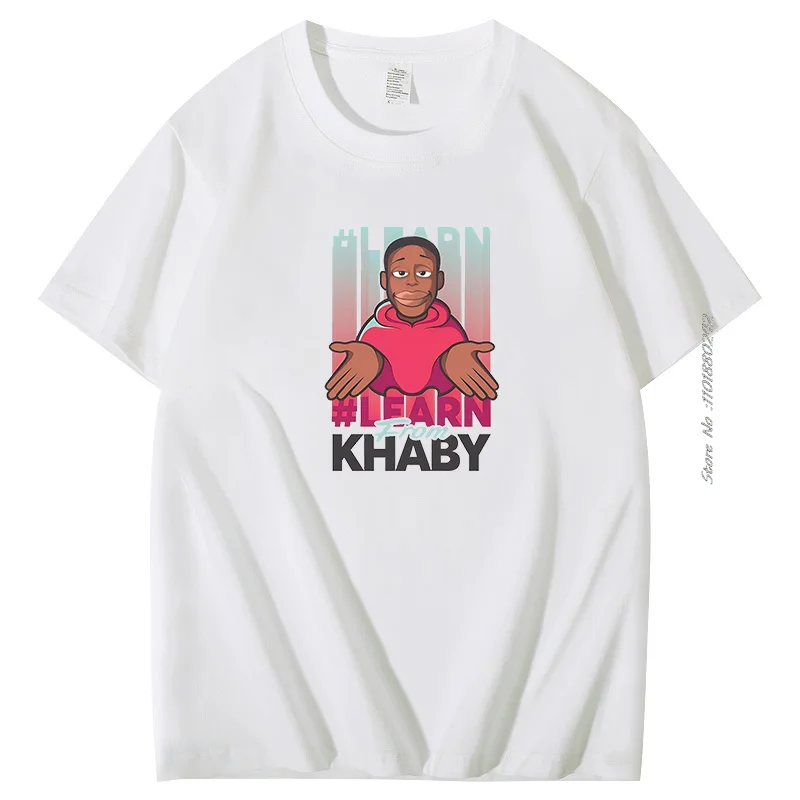 Life Is Simple Khaby Lame Cotton T-Shirt Funn Cartoon Graphic Tops Women Men Fashion Streetwear Unique Hipster Tee Mens Clothes