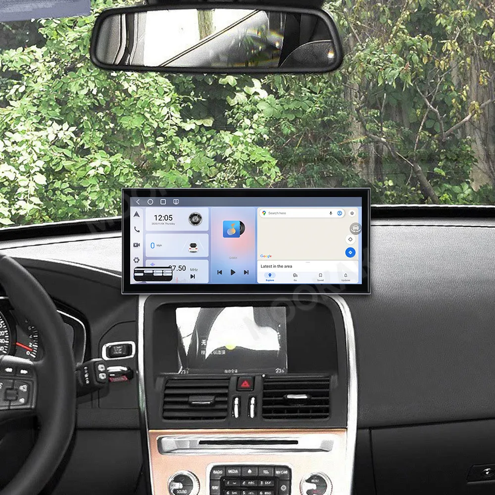 

Автомобильный радиоприемник с экраном 15,8 дюйма для Volvo XC60 2009-2017 Android GPS-навигация, мультимедийный видеостереоприемник, головное устройство