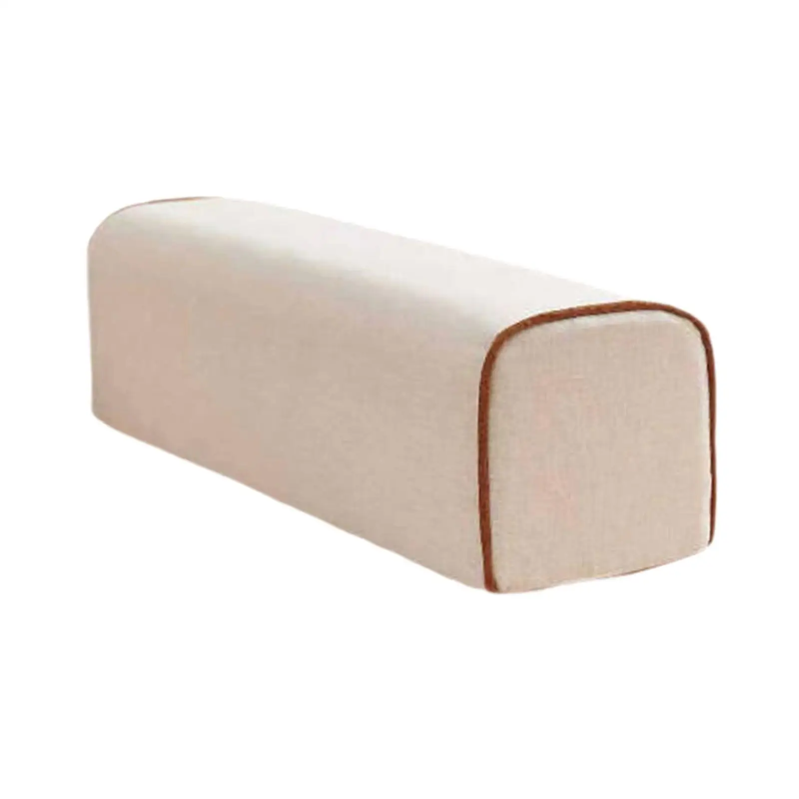 Comfortable Rectangular Headboard Pillow Couch Arm Rest Cushion for Wooden Bench Car for seat Portable Support