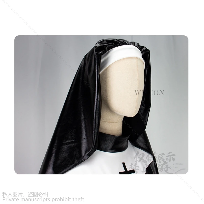 Angel Sister ที่กําหนดเองคอสเพลย์เซ็กซี่ชุดปีศาจหนังสีดํา RolePlay ชุด Halloween Carnival Pajama Party คริสต์มาสผู้หญิง