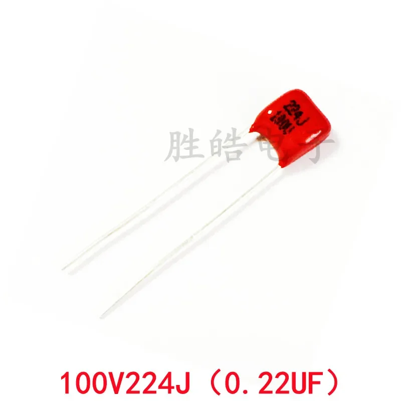 

20PCS 100V224J 5% 220nf Pitch 5MM 224J 100V High Quality CBB Polypropylene Film Capacitor 224J 100V