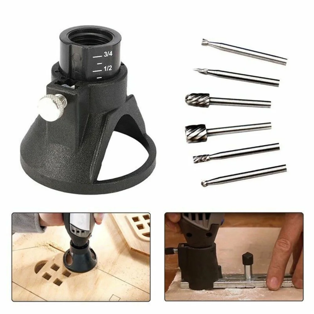 29 PCs Rotary Multi Tool Cutting Guide Drill Bits Attachment Cutting Guide Accessories Kit For Home DIY Crafting