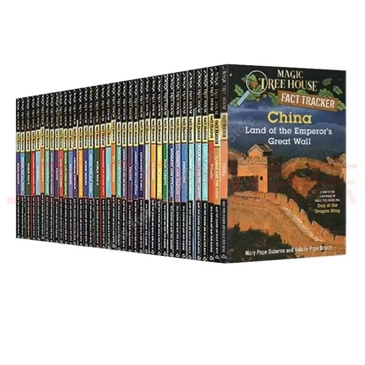 

44 Books/set,2024 Magic Tree House:Fact Tracker English Reading Story Books Children's Education Encyclopedia Books Livros