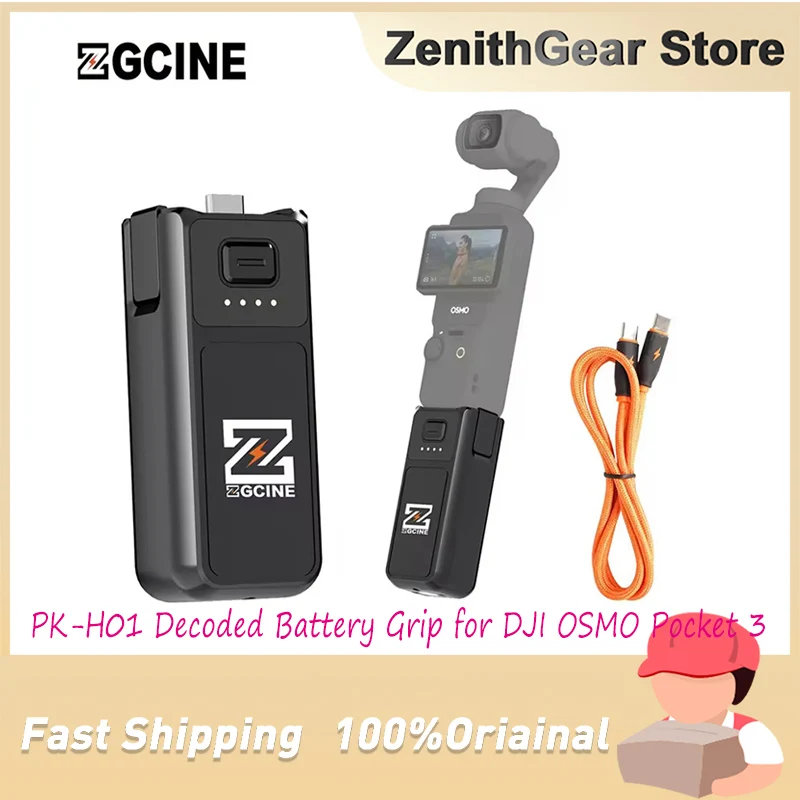 

ZGCINE PK-H01 Battery Grip for Dji OSMO Pocket 3