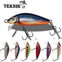 Sinking Minnow Bait Long Casting Jerkbait Wobblers Mirco Minnow River Stream for Bass Trout Fishing Lures Countdown Elite CDE55