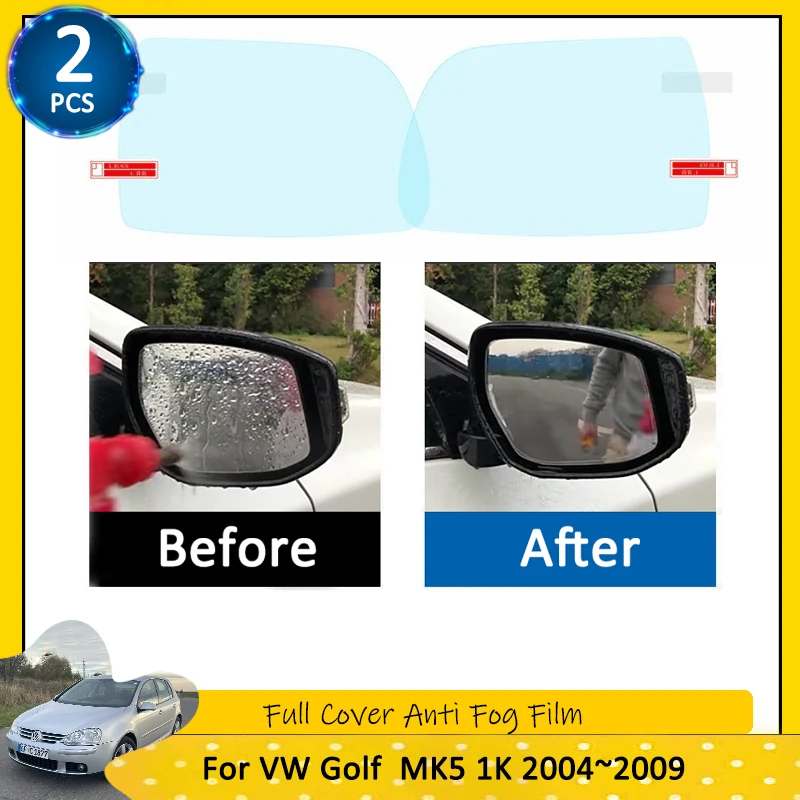 

Для Volkswagen VW Golf 5 MK5 1K Rabbit GTI 2004 ~ 2009 автомобильные пленки полное покрытие противотуманная пленка детали зеркала заднего вида аксессуары авто