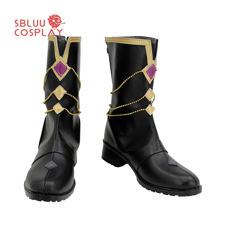SBluuCosplay Game Ritsu Sakuma Cosplay Shoes Halloween Party Custom Made Boots