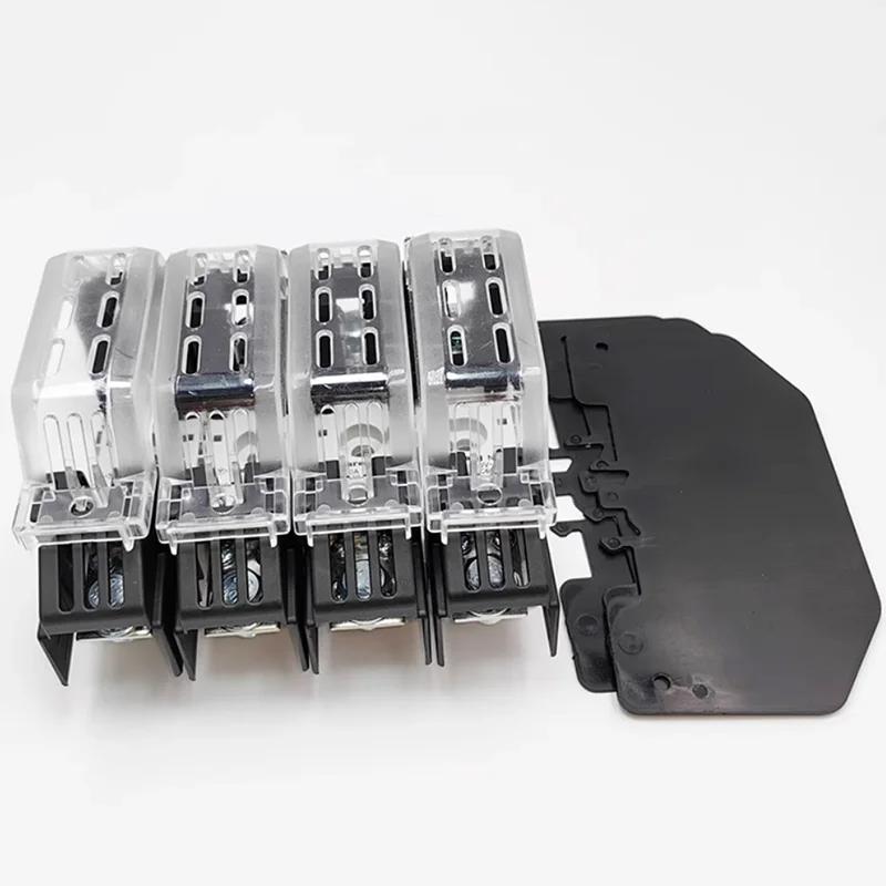 3P 4P RT16-00 NH000 NH00C NHC00 Upgraded Protection HRC NT00/NH00 with Transparent Dust Covered Fuse Holder