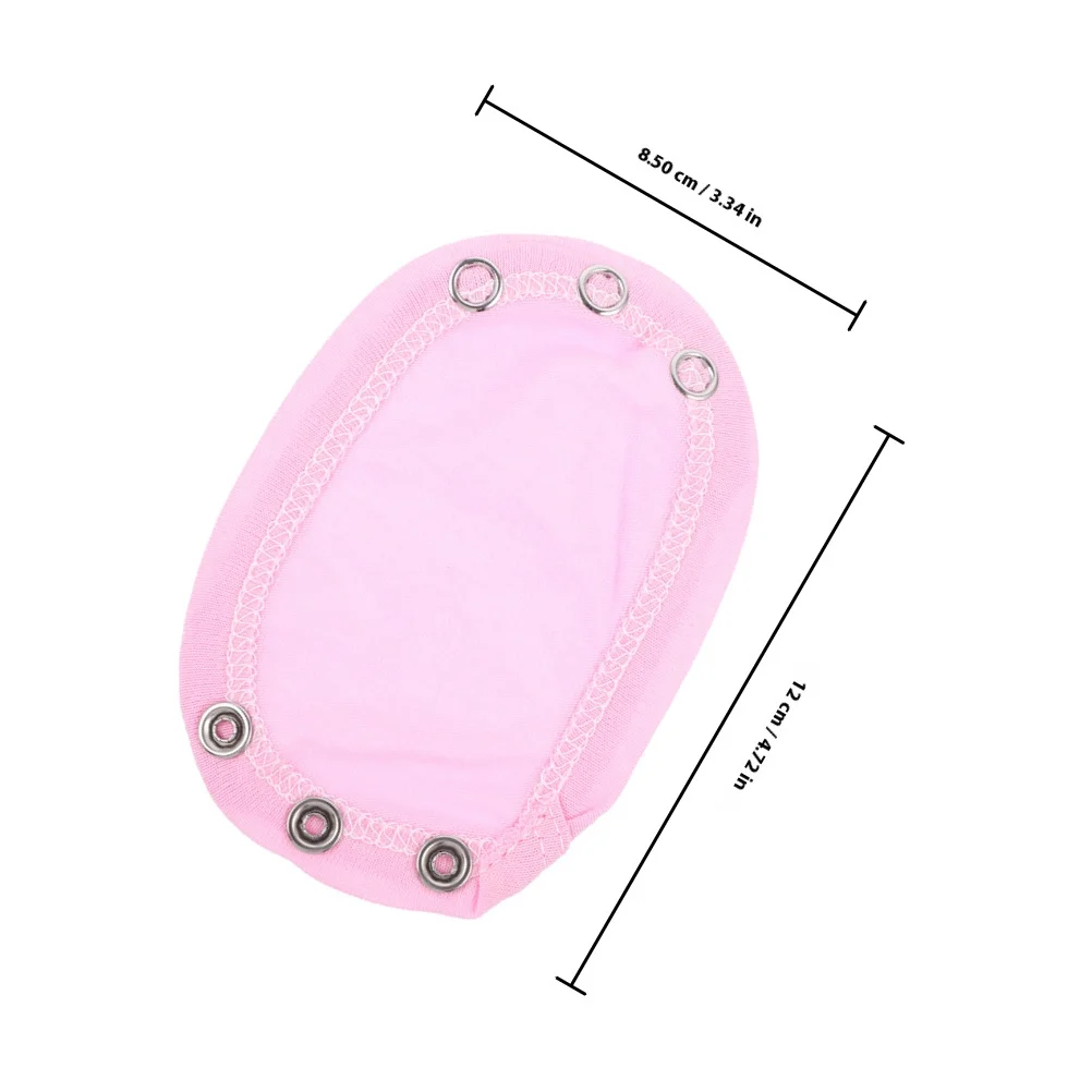 2 قطعة ارتداءها الطفل موسع القطن المفاجئة بذلة موسع حفاضات تغيير رومبير الطفل تمديد لينة مريحة الوردي