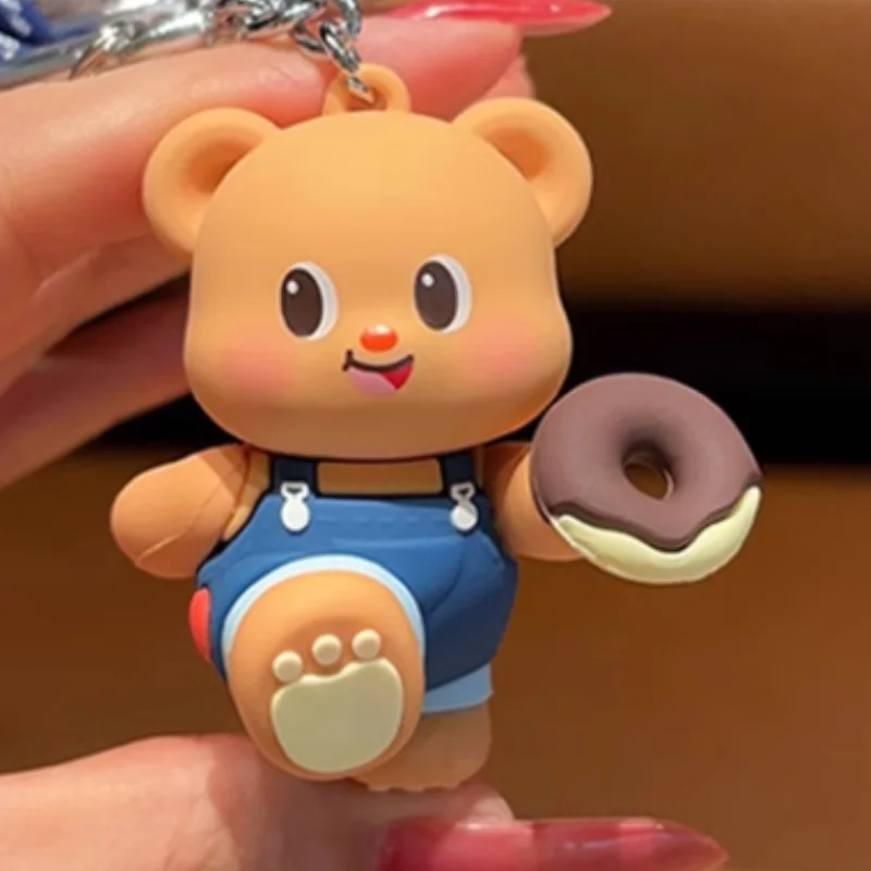 Thailand'S Explosive Butterbear Butter Bear Cool Pants Bear Key Chain Cute Accessories Car Key Pendant Fun