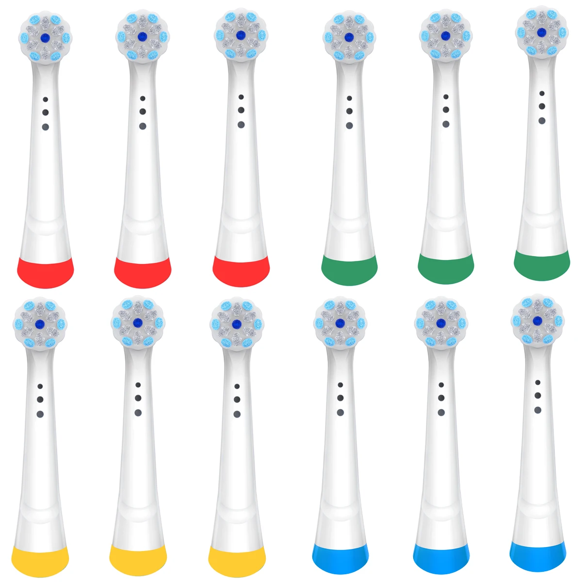 Compatibel Met Oral-B Io 3/4/5/6/7/8/9/10 Serie Ultieme Schone Elektrische Tandenborstel Vervanging Opzetborstels, 12 Pack