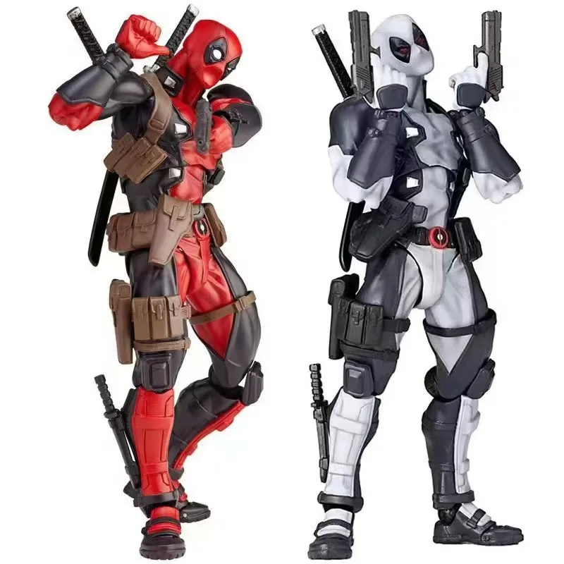 

Marvel Deadpool Red & White Ver Articulated Action Figure Pvc Collectible Model