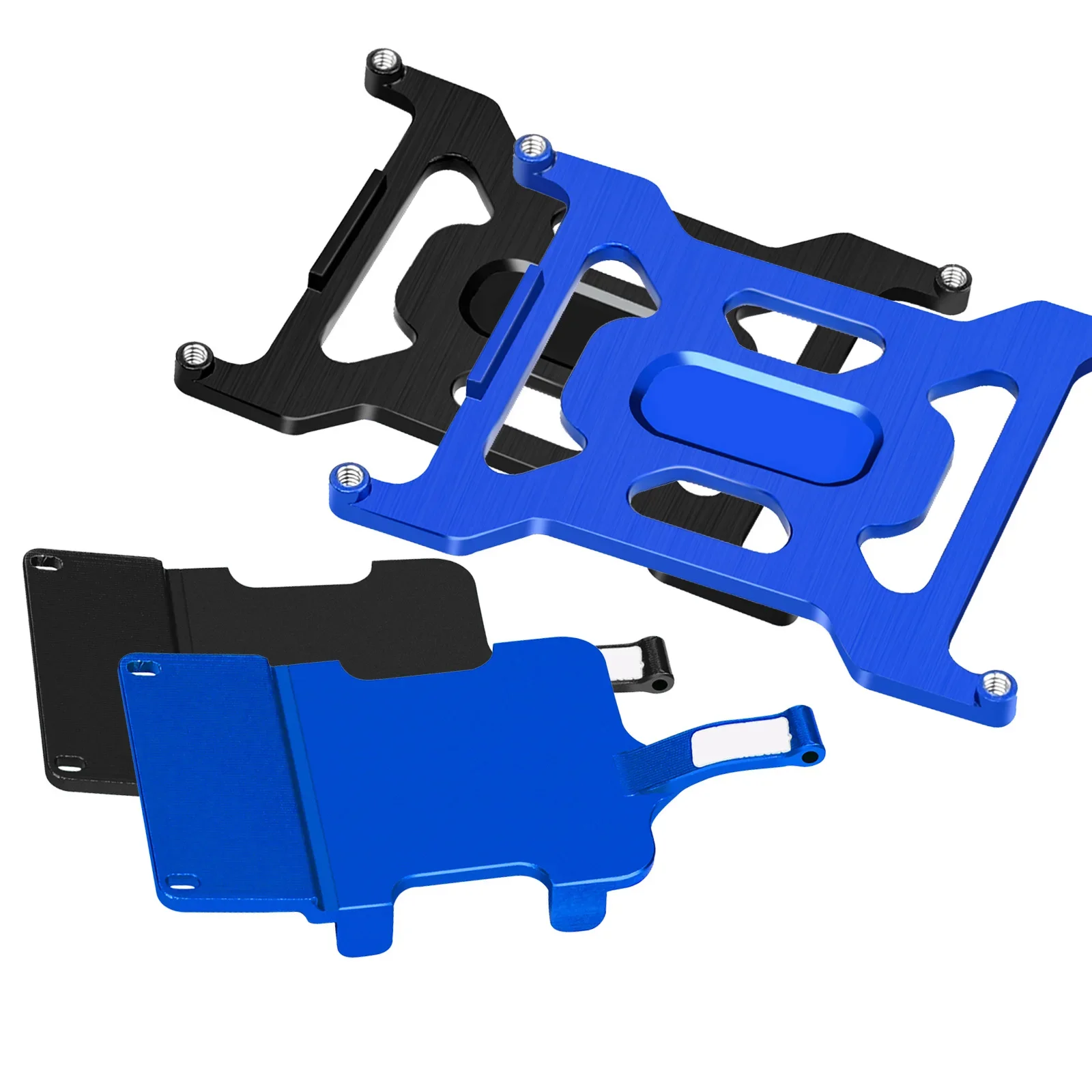 Aluminum Alloy 7075 Battery Holder Bracket+ESC and Receiver Bracket Durable for LOSI 1/24 Micro-B high quality Toy Parts