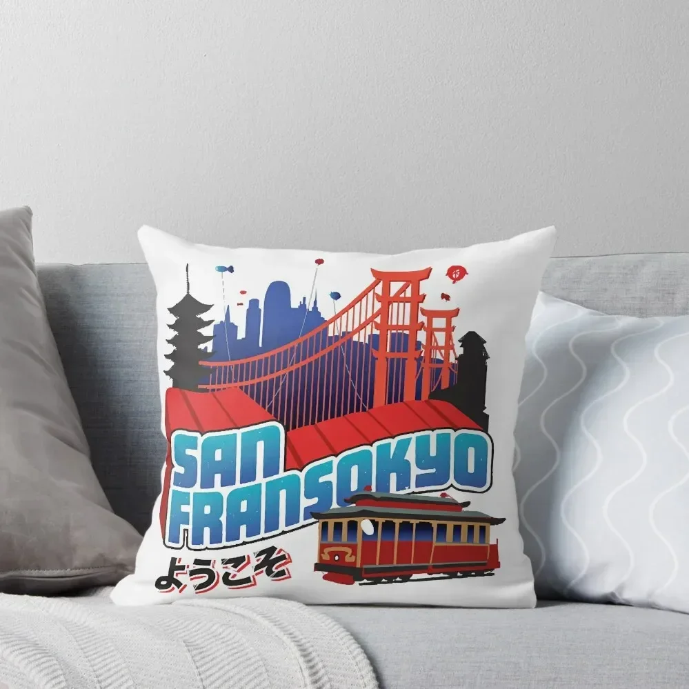 

San Fransokyo Throw Pillow Sofa Covers For Living Room christmas ornaments 2025 pillow
