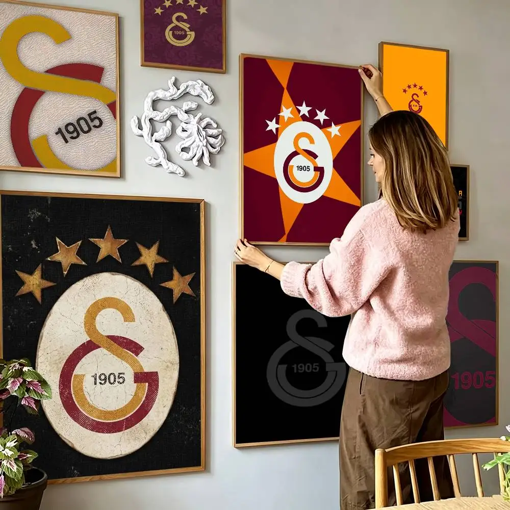 Galatasaray SK 1905  Poster High Quality Dorm Living Room Aesthetic Wall Decoration Painting Stickers Gift