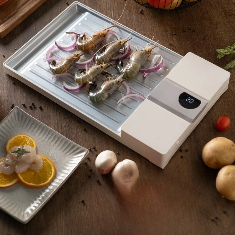 

Kitchen Home Smart Tools Multifunctional Quick Freezing Steak Food Thawer Thawing Meat Thawing Defrost Tray
