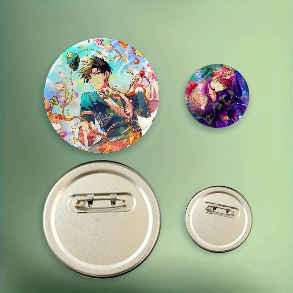 Spiel 'Promise of Wizard' Anstecknadeln für Rucksack und Kleidung, Dekorative Brosche, Cartoon Science-Fiction-Abzeichen, Laser-Schmuck, Geschenke für Kinder