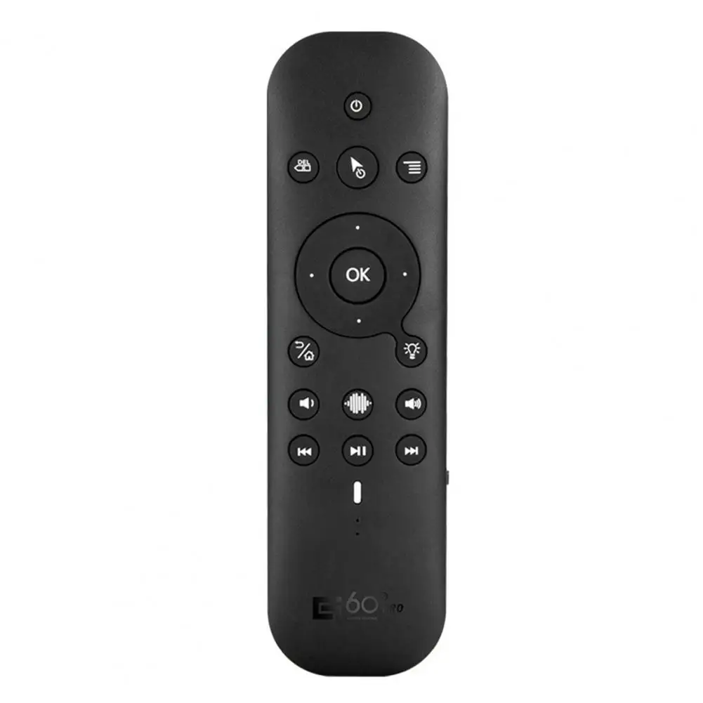 1 Set G60S Pro BT Remote Control Voice 5.0 Bluetooth-compatible Gyroscope Dual Mode 2.4G Wireless Remote Control Home Supply