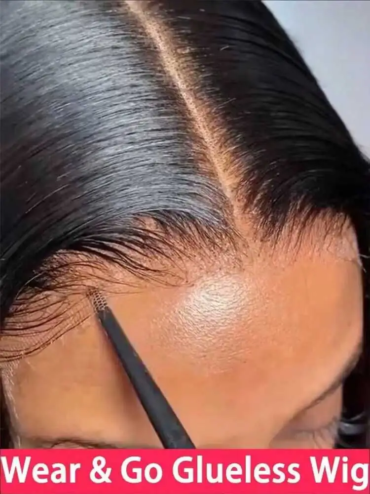 

13X6 HD Lace Frontal Wig 250% Straight Human Hair Wigs Straight 40 Inch 5x5 Pre Plucked Pre Cut Lace Glueless Wigs Human Hair