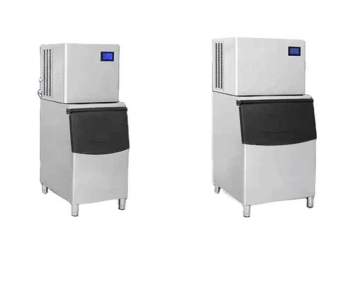 Commercial large capacity stainless steel ice making machine commercial cube maker