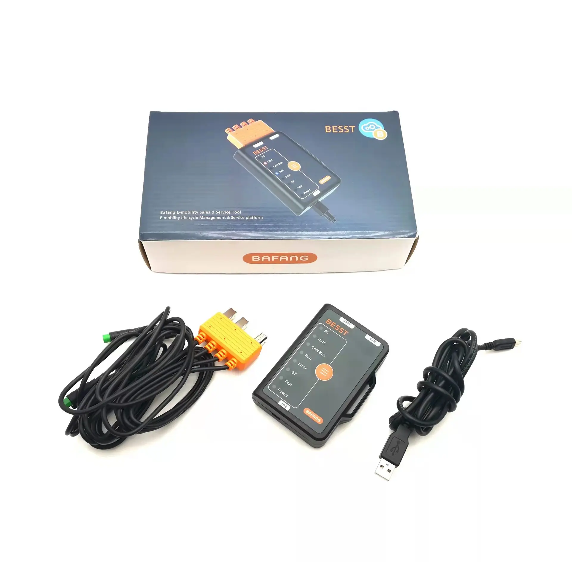 Programming Line BAFANG-BESST Eight Sided Motor Program Loader UART CAN Communication E Bike Firmware Downloader
