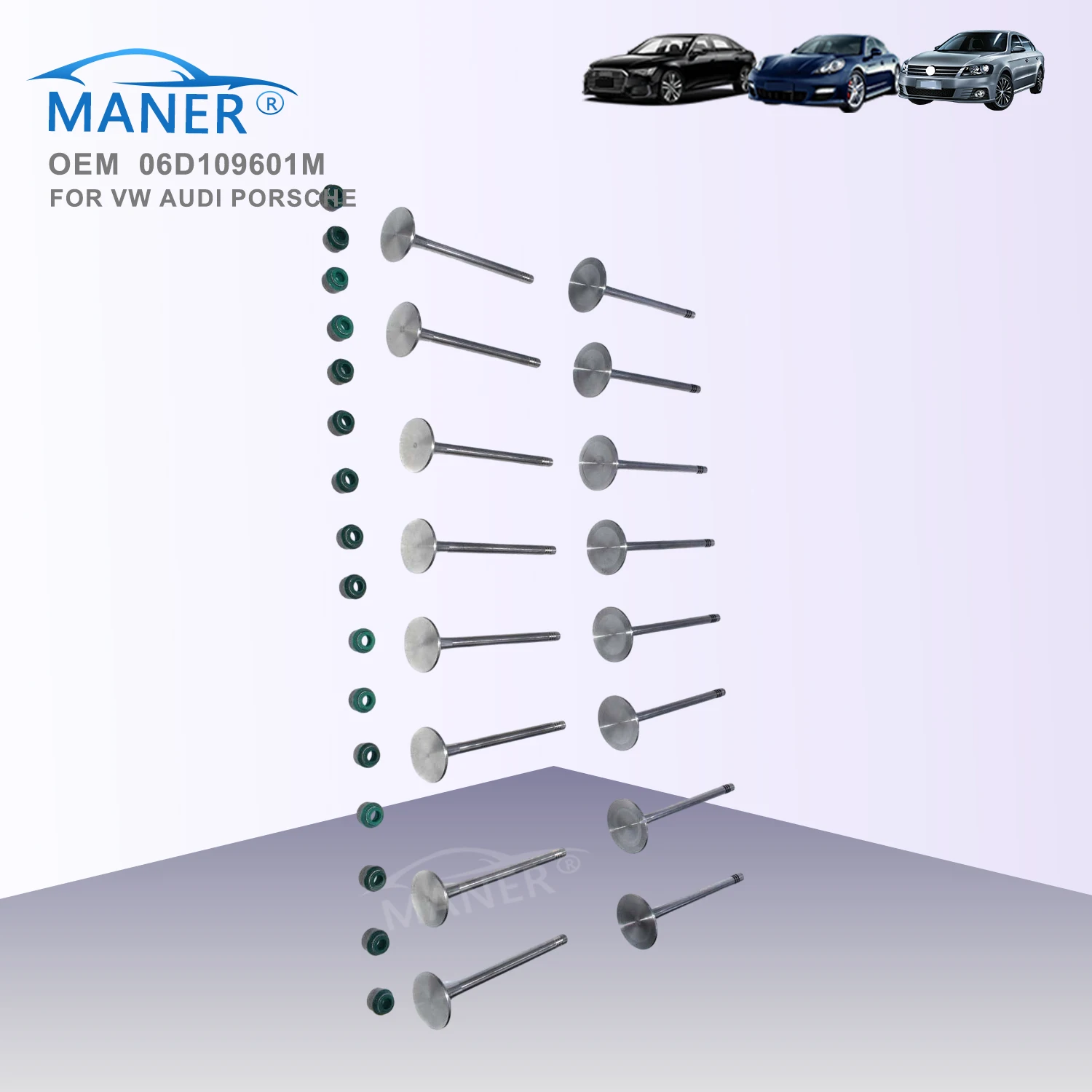 

MANER 06D109601M Intake Valve Inlet Valve 06D109611K Exhaust Valve For Audi Faw Audi Seat Vw Skoda
