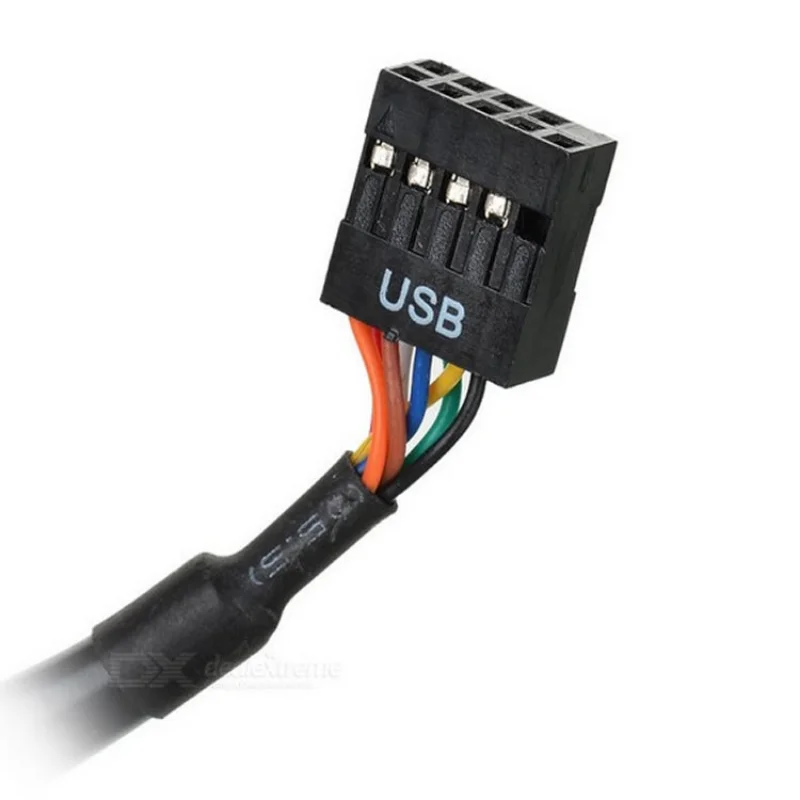 Cable adaptador de cabezal de placa base, 1 piezas, 20 pines, USB 100% hembra a 9 pines USB 3,0 macho, 2,0