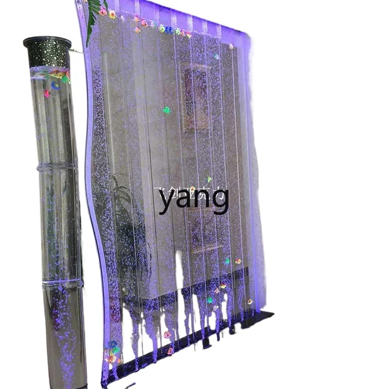 LXL Bubble Screen Water Break Type Water Curtain Wall Living Room Hallway Decoration Wine Cabinet Flow Air Curtain