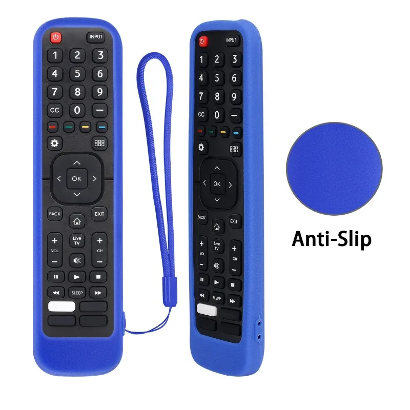 ABKN Protective Silicone Case Cover for Hisense 55H6B 50H7GB EN2A27 LED EN-2A27 EN2X27HS TV Remote Controller