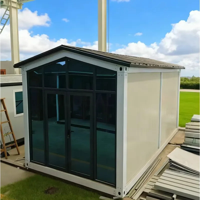 2026Hot Fast Build A-shape Detachable Container House Modern 20ft Prefab Tiny Home for Hotel Apartment Mobile Office