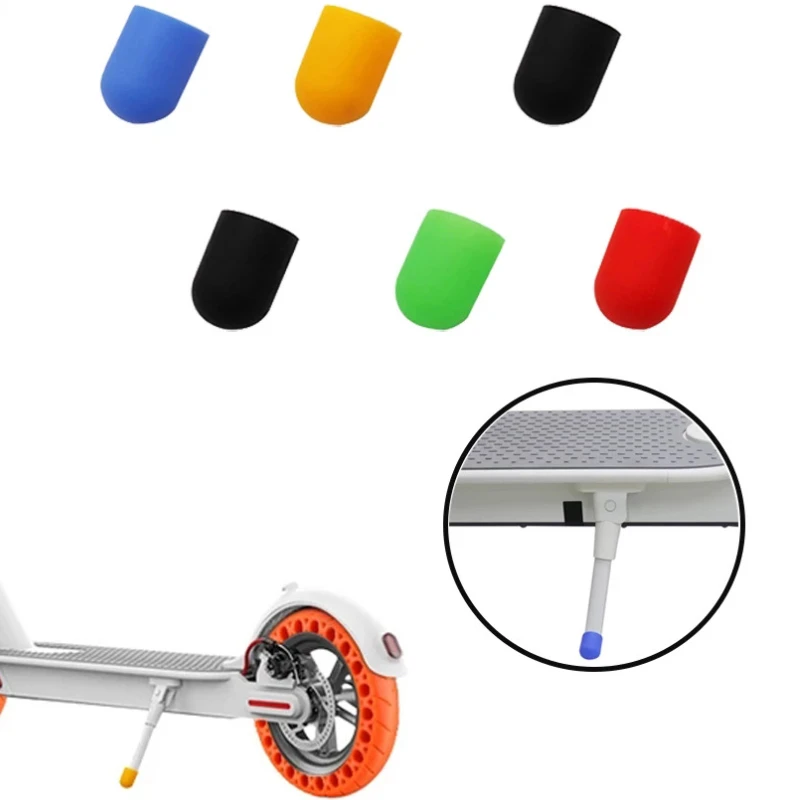 Silicone Scooter Kickstand Foot Support Protect Cover for XIAOMI M365 Pro Max G30 Es2 Es4 Ninebot Scooter Rubber Parts Accessory