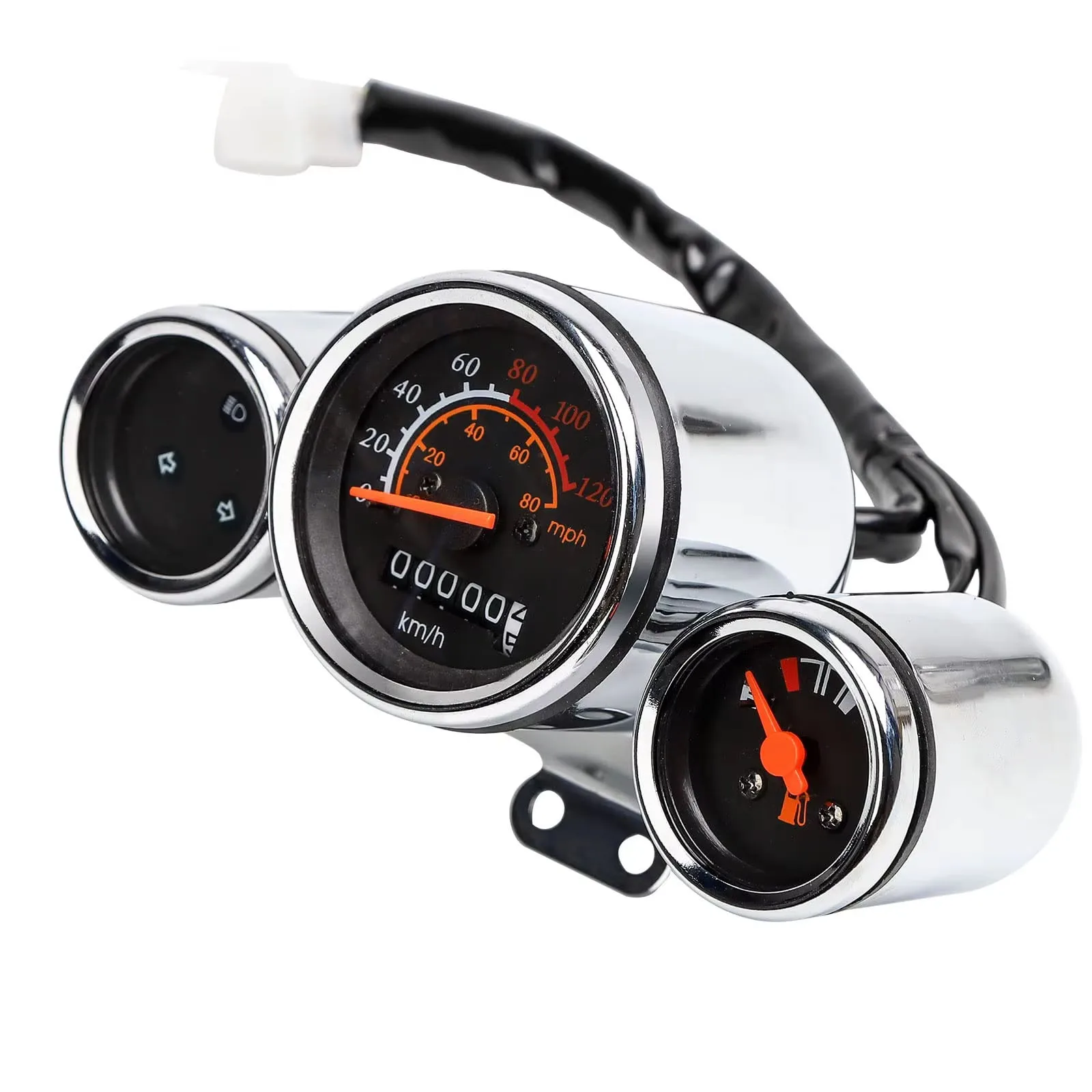 

Motorcycle Gas Gauge Speedometer Odometer Tachometer for Chinese 50cc 90cc 125cc 150cc Joker Scooter