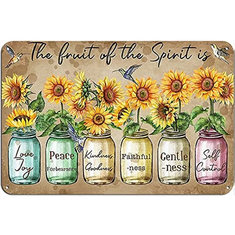 Retro Tin Sign Jesu… - image