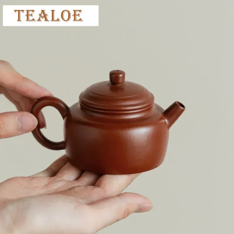 100 мл креативные чайники из фиолетовой глины Исин, горшок Dezhong ручной работы, чайник из сырой руды Zhu, грязевой чайник с ситечком, китайский чайный сервиз Zisha, поделки 100 мл креативные чайники из фиолетовой глины Исин, горшок Dezhong ручной работы, чайник из сырой руды Zhu, грязевой чайник с ситечком, китайский чайный сервиз Zisha, поделки