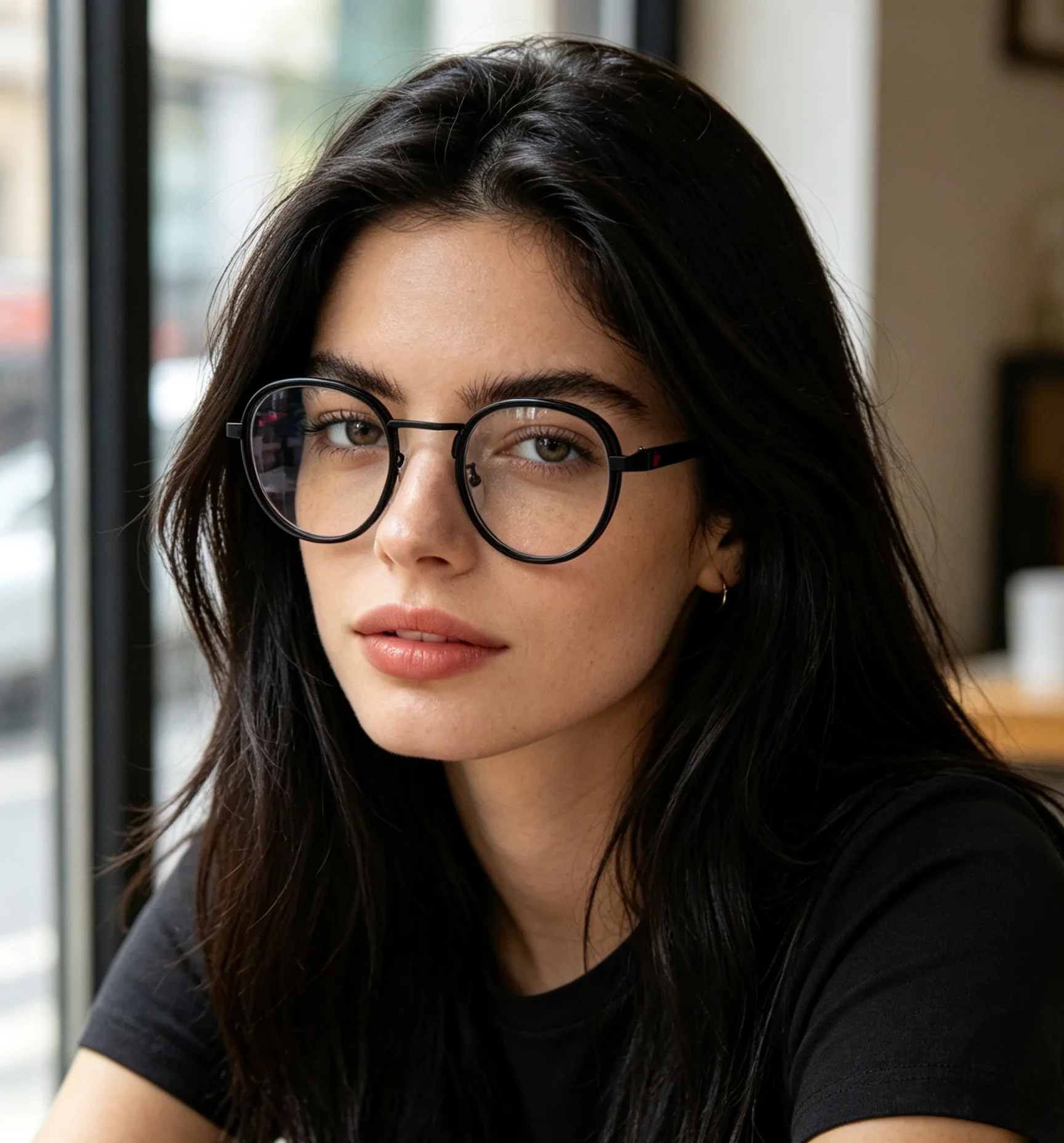 Women Retro Round Photochromic - Gaming Glasses Blue Light ulasan dan harga