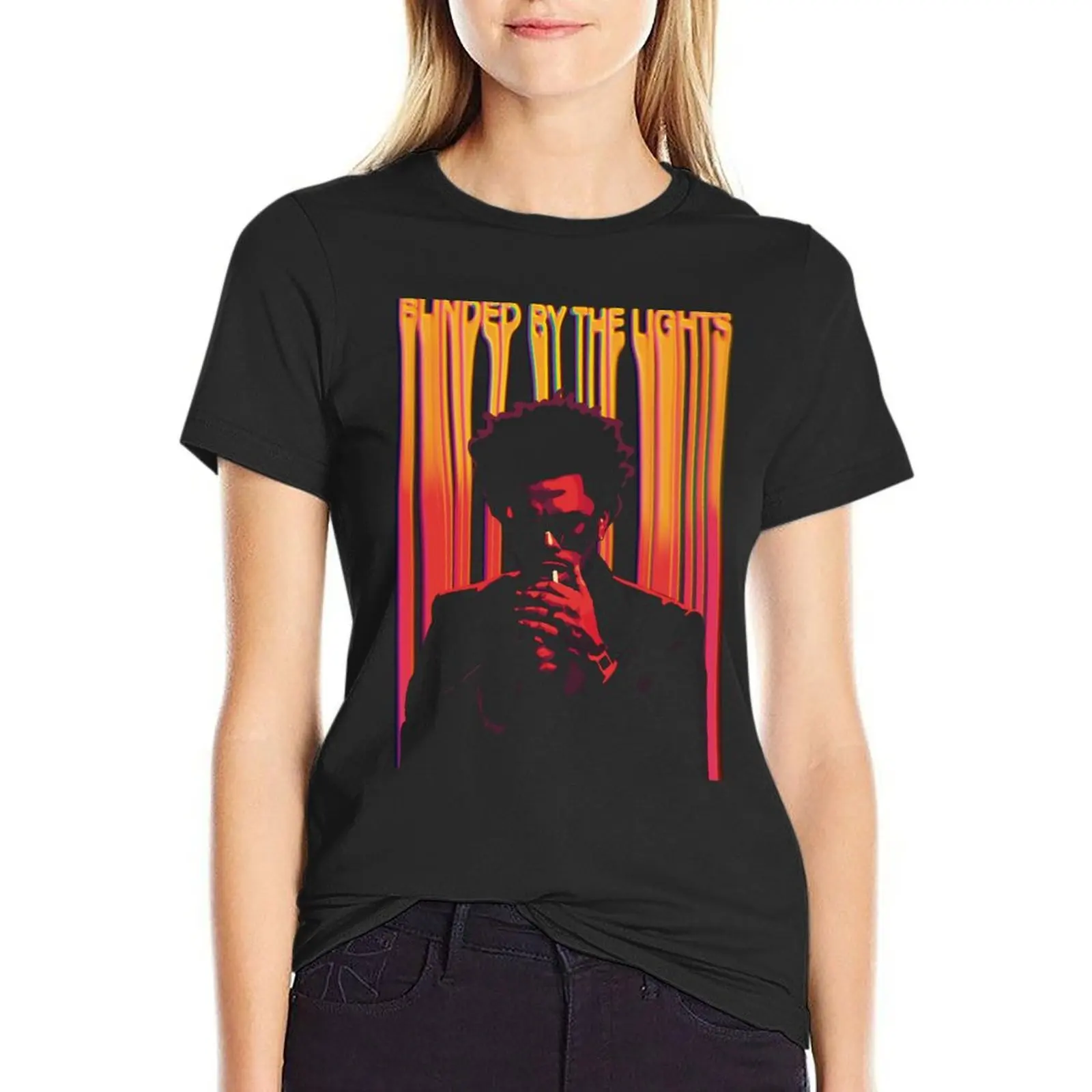 

THE WEEKND T-Shirt anime clothes plus sizes funnys Women tops