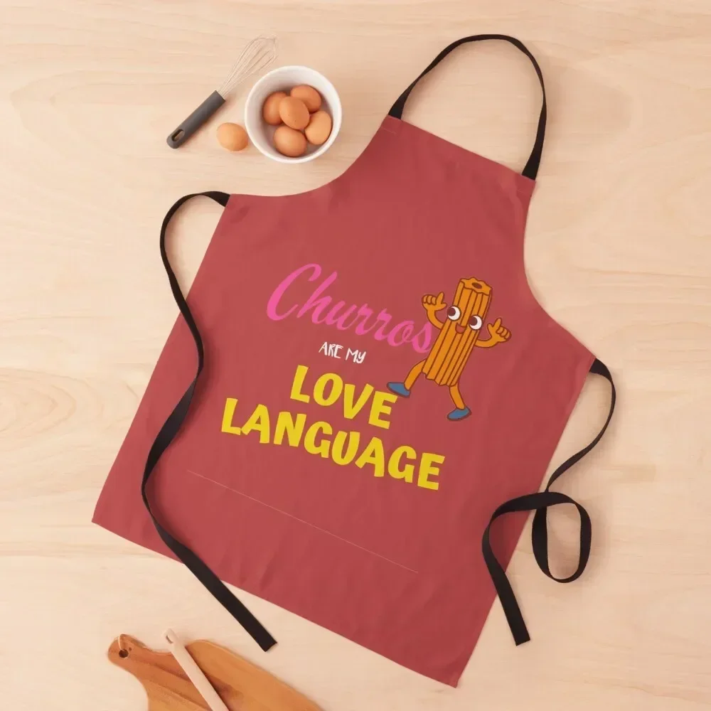 Churros Mexican food lover Apron kindergarten teacher Home Cleaning Apron