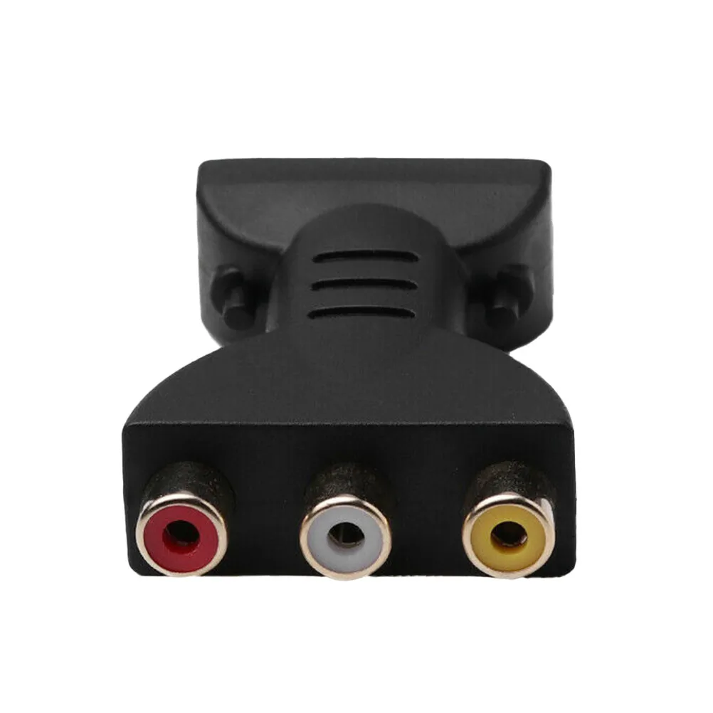 Adaptador AV de 1 Peça: Conversor de Vídeo de Alta Definição, Sem Necessidade de Driver, Plug and Play, Isolamento Físico para Monitores AV e DVD