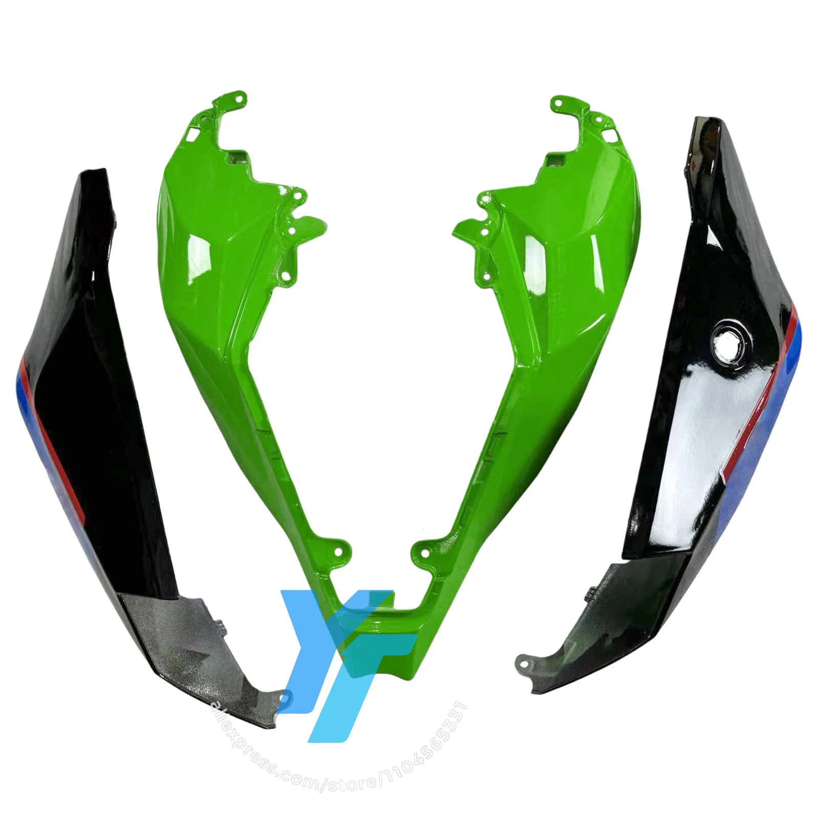 الهدايا المجمعة لكاواساكي نينجا ZX-10R 2021-2025 ABS البلاستيك حقن مصبوب البناء #4