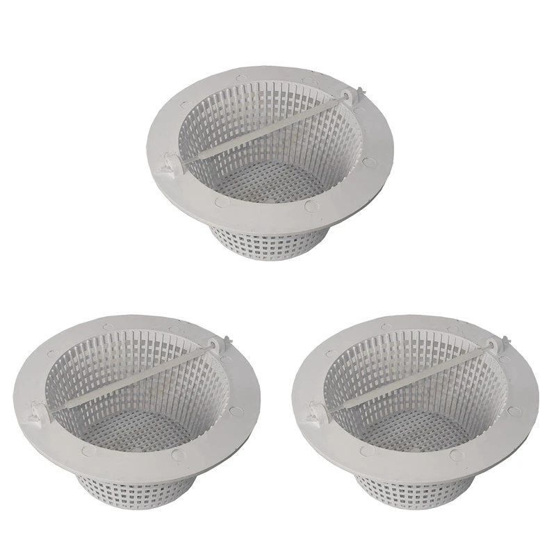 

3X Universal Replacement Skimmer Basket Plastic Skimmers For Aboveground Swimming Pool Cleaning Tool Accessories