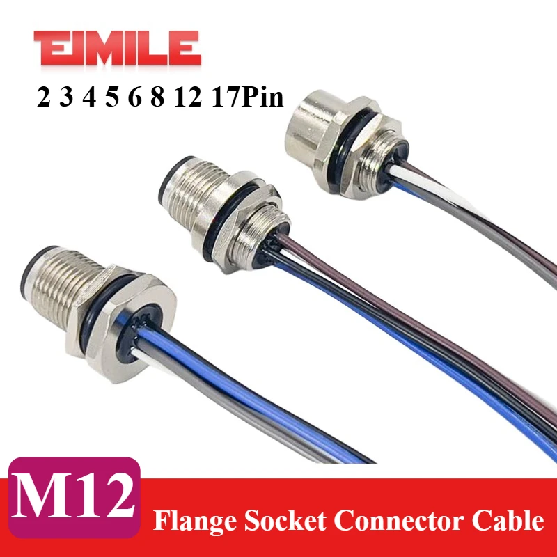 Waterproof M12 3 4 …